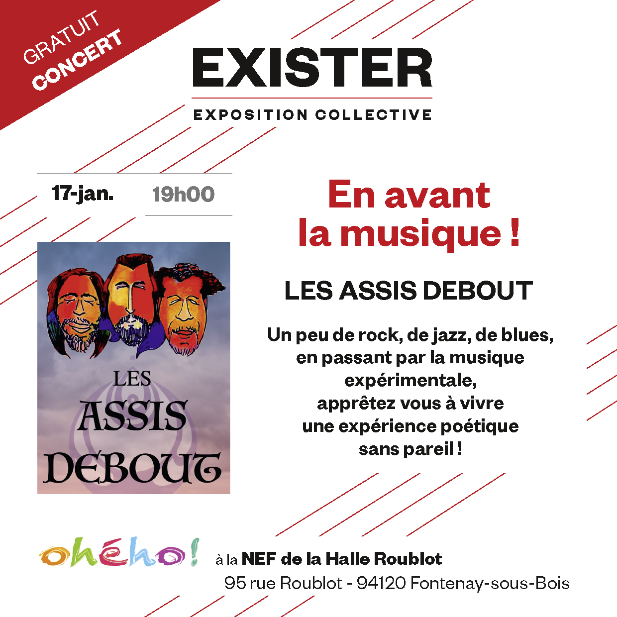 les assis debouts